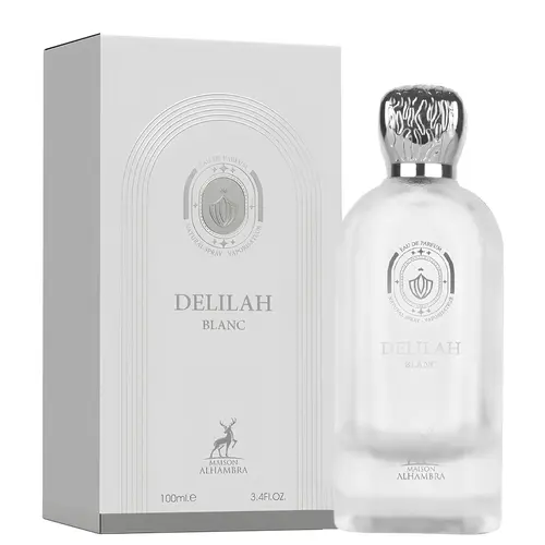 Maison Alhambra Delilah Blanc for Women Eau de Parfum Spray, 3.4 Ounce