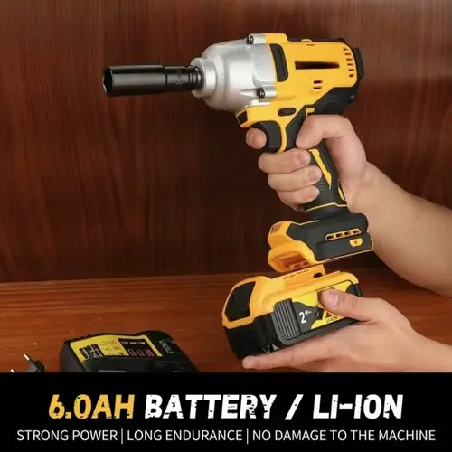 2026 lmpact Wrench 1/2" Inch High Torque WithHog Ring Anvil 20V Brushless Cordless WrenchPower Tools DCF900