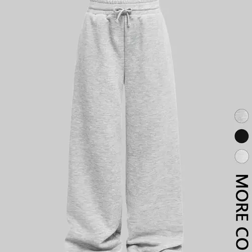 Women's Solid Color Loose Wide-Leg Sweatpants with Drawstring Waist, Breathable Outdoor Running Pants for All Seasons, Athletic Bottoms for Fitness and Commuting, Athleisure Style, Essential Activewear, Knit Track Pant, Casual Fitness Pants