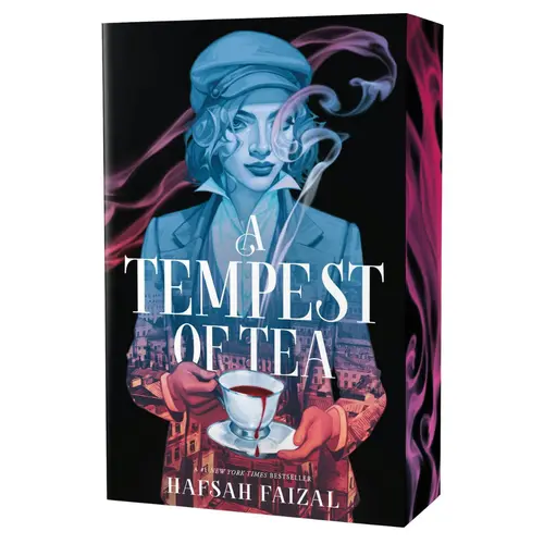 Tempest of Tea by Hafsah Faizal (Deluxe Paperback Fiction with Stenciled Edges)