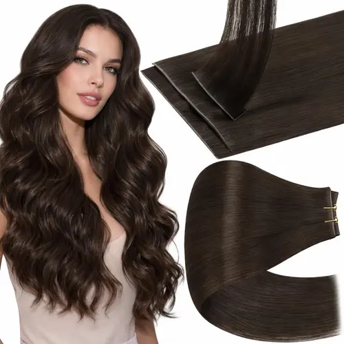 [New Colors] Full Shine Injected Seamless Clip In Injection  Invisible  Glueless Clip In Hair Extensions Invisi Edge  Seamless  Human Hair Extensions PU Skin Weft Add Volume 6 Pcs 100 Grams Hairpiece #tiktokshopsummersale