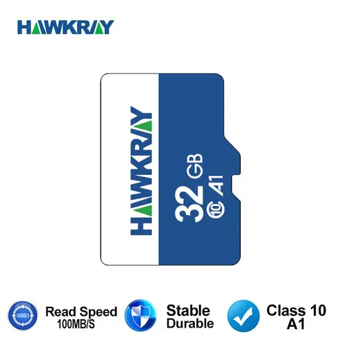 Hawkray 32g High-Speed TF Micro SD Card, Fast Read Multi-Device Memory Card for Surveillance Cameras, Car/Vehicle Accessories (Driving Recorders), Phones, Computers with High Capacity Data Transfer Rates & Recording Functionality, Smartphone, Car Accessor