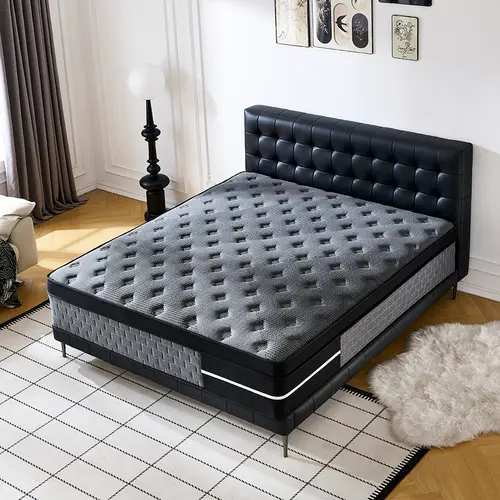 【SummerWins】LODEIJA 8/10/12/14 Inch Twin Full Queen King Mattress Memory Foam And Spring Comfy,Pressure Relief,Medium Firmness,Lumbar Support,Comfortable Sleep