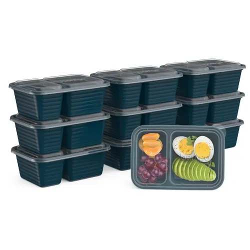Bentgo 20pc Prep 2 Compartment Snack ContainerSet