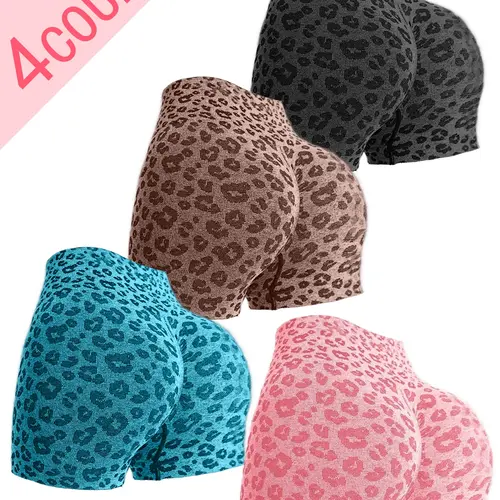 Women's 4-Piece Set, Butt Lifting & Tummy Control, Summer Casual Tight-Fit Design, Multiple Colors Available, Womenswear