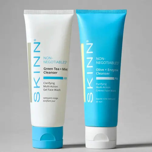 SKINN Cosmetics: Morning & Night Cleansing Routine