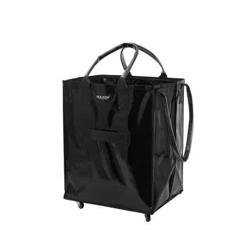 HULKEN Black Rolling Tote