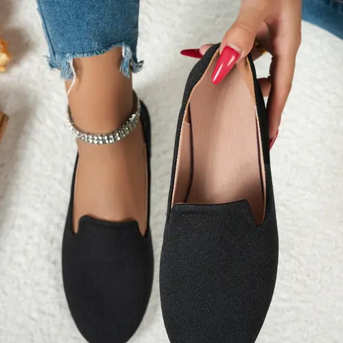 Women's Fashionable Bowknot Design Ankle Strap Flats, Casual Flats, Elegant Pointed Toe Flat Shoes for Party, Daily Clothing Decor for Women & Girls, Everyday Wear Footwear