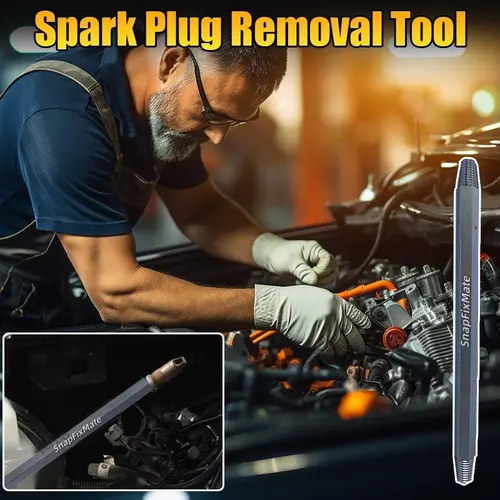 GJANSH 2026 Upgraded Broken spark Plug Remover toolupgrade