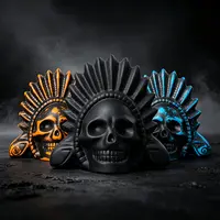 Aztec Death Whistle  125+ Decibels Loud Screaming Whistle with Authentic Human Scream Sound  Easy to Blow Horror Whistle for Pranks & Cosplay