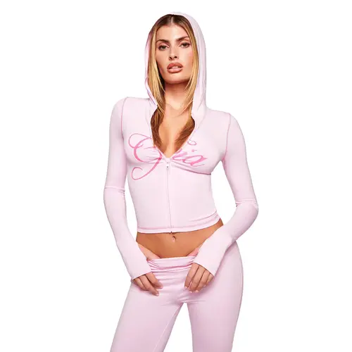 BLARE HOODIE - PINK : PASTEL PINK