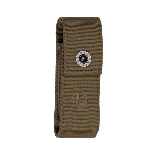 Leatherman Nylon Sheath - Durable Ballistic Nylon Tactical Tool Bag for Multi-Tools, Snap Closure, Belt-Ready Carry, 4"x1.3"x0.5" & 4.75"x1.5"x0.8" Sizes, Ideal for Construction Use