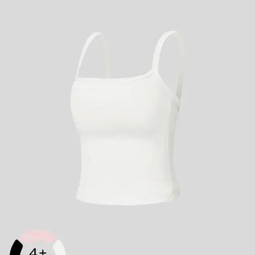 Women's Sports Vest, Casual Workout Tank Top, Sporty Tank Top, Athletic Tank, Athletic Tops, Breathable Fabric, Sleeveless Design, Perfect for Gym & Outdoor Activities, Elastic Basic Vest, Stretchy Activewear