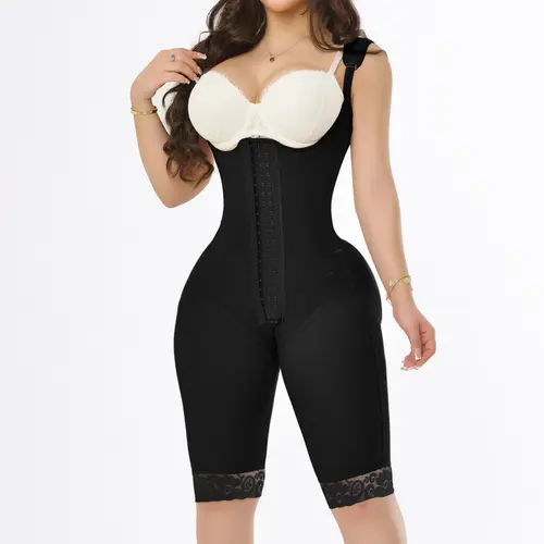 JOSHINE Women's High Compression Shapewear Clothes - Waist Trainer Belly Bind Wrap Bodysuit, Tummy Control Postoperative Compression Garment for Self-Care, Waist Trainers