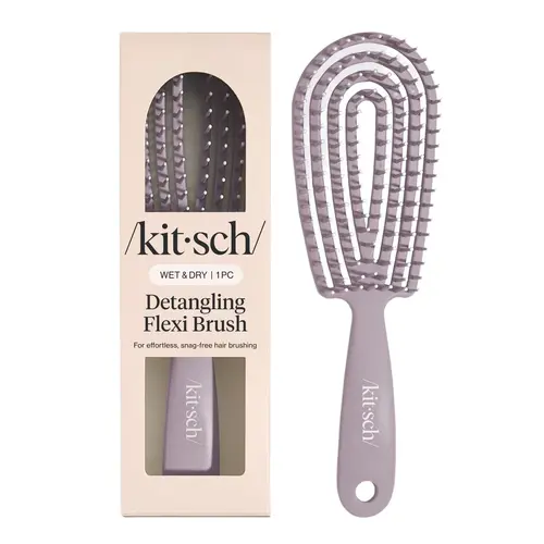 Kitsch Soft Violet Detangling Flexi Brush