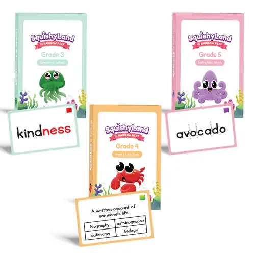 Squishyland 3-5 Expansion Card Packs