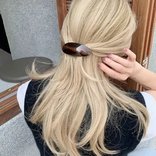 Korean Style Metal Hair Clip, Elegant Hair Accessory, Perfect for Daily Wear, Parties, Gifts, Stylish and Practical, Wedding Hair Decor, Festival Hair Decor