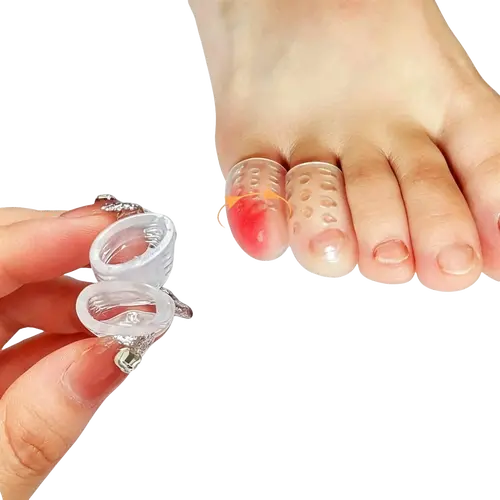 Silicone Toe Protectors 30Pcs, Gel Anti-Friction Toe Protector Breathable Toe Caps Guards for Men Women, Soft Clear Little Toe Covers Silicone Toe Sleeves for Corns, Blisters and Pain Relief