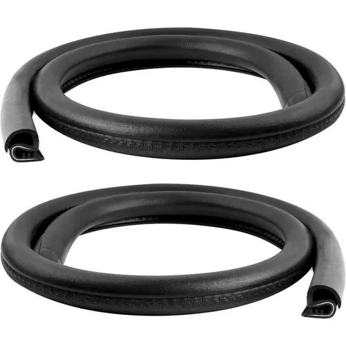 toolupgrade YXCY 2 Pcs B Pillar Sealing Barrier - Weather Removal Guard For Car Soundproofed, Auto Finishing Edge Protector For SUV Truck RV | High Density Rubber Seal | Steel Frame with Buckle EPDM Rubber Strip Wind Noise Fitting