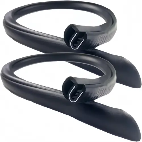 toolupgrade YXCY 2Pcs Car Door Rubber Seal  Strip Seal B Pillar Protection Weather Strip Noise Car Door Edge Sealing Filler Strips for Cars, Boats, RVs, Trucks Car Weather Striping, Steel Frame with Buckle EPDM Rubber Strip  Interior Accessory Car Covers