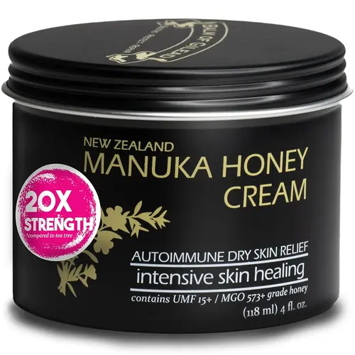 Balm Of Gilead Manuka Honey Eczema Lotion for Sensitive Skin Adults - Therapeutic Moisturizing Ointment with Grassfed Tallow, Eucalyptus & Frankincense Essential Oils (Targets Eczema, Psoriasis, Dermatitis)