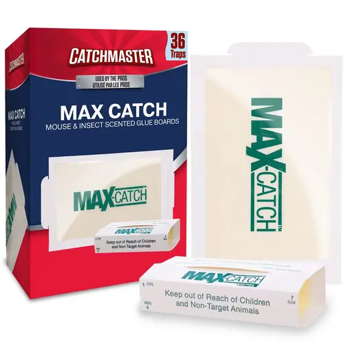 Max-Catch Non-Toxic Scented Glue Traps, Sticky Mouse Traps Indoor for Home