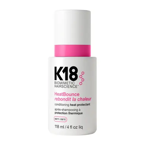 K18 Biomimetic HeatBounce Leave-In Conditioner, Haircare Heat Protectant with UV Protection, Oil-Infused Formula & Fragrance