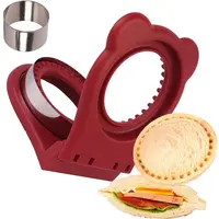 Save Money and Easily Make a Sandwich!! Uncrustables Sandwich Maker Sealer Cutter, Crustless Sandwich Cutter, PB&J Uncrustable Maker