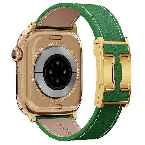 CRAZYGRASS Women’s Pebbled Magnetic Leather Watch Strap Super Comfortable for All-Day Wear Office & Evening Style  Compatible With Smart Watch Series 1–11 38mm–49mm • Watch Not Included Wearable, Accessories, Smart Watch Accessories, Electronic Gadgets