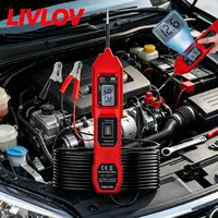 DC 3.5-36V ABS Digital Display Automotive Diagnostic Tool, Bidirectional Portable LED Fuse Device with Indicator Light, Car Voltage/Battery Checker, Tools and Gadgets for Vehicles