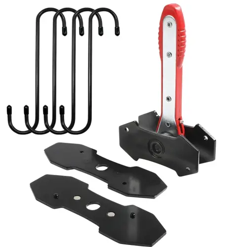 2025 Brake Caliper Compression Tool, Ratcheting Piston Press with 360° Swing, Car Brake Pads Retractor, Caliper Tool Set with Steel Plates & Hooks for Auto Brake Repair