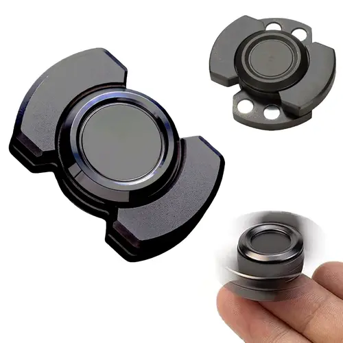 3 in 1 Fidget Spinners for Adults,Spinner Slider Clicker Toys,Magnetic Stainless Steel Bearings for Super,Stable Rotation,Ultimate Stress Relief, Enhanced Focus and Habit Breaking
