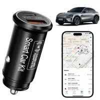 FancyDove Car Charger Tracker, Vehicle Locator and USB Charging Adapter 2-in-1 Design, 12V Cigarette Lighter Socket, No Subscription Needed