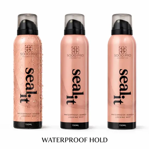 Seal It Makeup Setting Spray – Waterproof, Transfer Proof, Sweat Proof, Long-Lasting All-Day Hold Mist