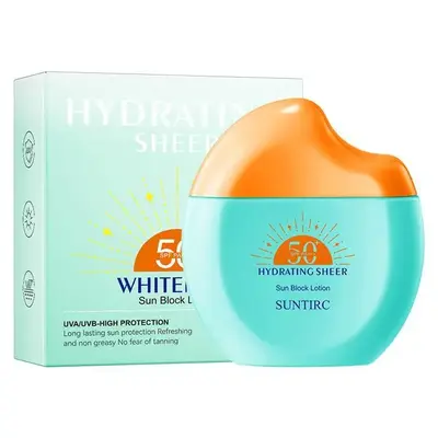 Sun Advanced Hydration Ultra-Lightweight Face Sunscreen SPF 50 with Hyaluronic Acid & Humectants, Hydrating Sunscreen for Face, Non Comedogenic and Hypoallergenic,#Summervibes