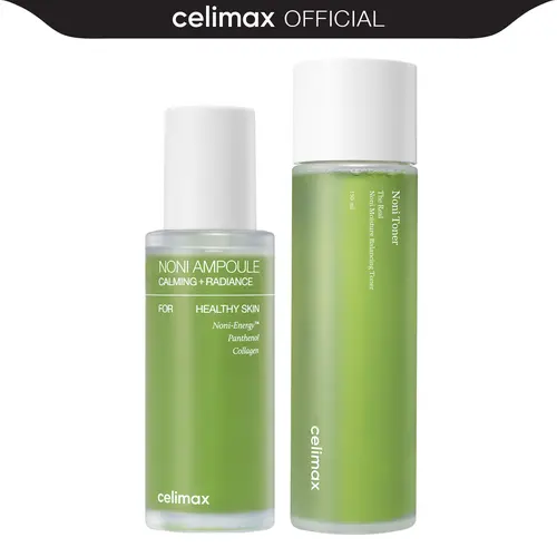 [celimax official] Noni Energy Ampoule 50ml+Noni Moisture Balancing Toner 150ml Duo