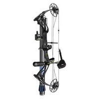 Sanlida Archery Dragon X8 RTH Compound Bow Package for Adults and Teens,18”-31” Draw Length,0-70 Lbs Draw Weight,up to IBO 310 fps,No Bow Press Needed,Limbs Made in USA,Limited Life-time Warranty (RH Only)