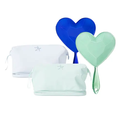 Hand Mirror & Large Travel Beauty Bag Bundles