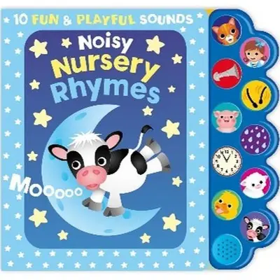 Interactive Audio Picture Book for Toddlers - Noisy Nursery Rhymes, Sound Buttons, Singalong Pages, Play & Toddler Learning Activities, Boredom Buster, Early Reading Book
