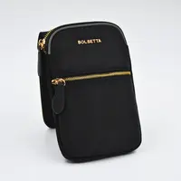 BOLSETTA Men's Nylon Blend Waist Bag - Adventure-Ready, Compact Shape, Fast Mag Attach, Pocketsized Pouch