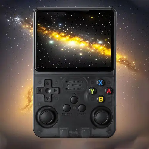 R36S Retro Video Handheld Console 3.5 in IPS Screen Built in 3000mAH Battery 64G TF Card for Christmas, Thanksgiving, Holiday Gift,back to school,back to school haul