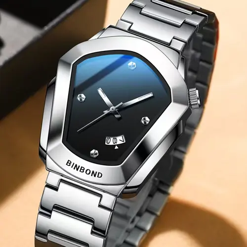 A men's diamond alloy explosive e-commerce couple watch personalized quartz watch Analog Watch Analog Wristwatches Modern Watches Modern Trendy Watch Modern Fashionable Wristwatch