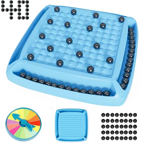 Upgraded Chess Game Set, Fun Table Top Multiplayer Strategy Game with 40 Stones, Family Game Party Game for Kids and Adults, Games to develop intelligence, 2-4 Players, Family Games, Gift Ideas For Kids