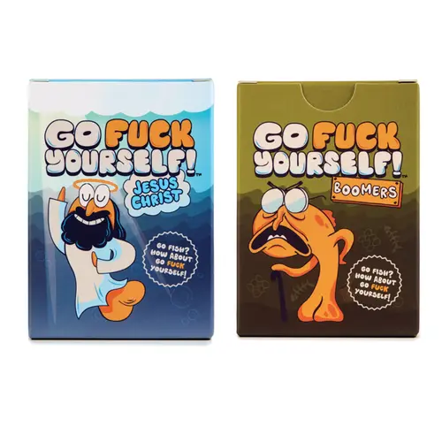 Go F*** Yourself NEW F***s ONLY - Jesus Christ & Boomers Editions - Party Game