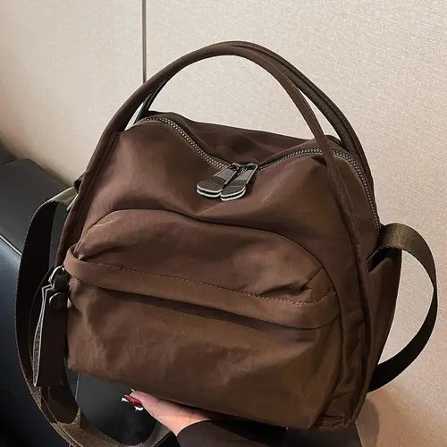 Niche design simple and casual daily commuter bag, small fresh contrast color handbag messenger bag, versatile multi-color optional, suitable for daily commuting, shopping, Casual Crossbody Bag, Everyday Shoulder Bag, Casual Messenger Bags