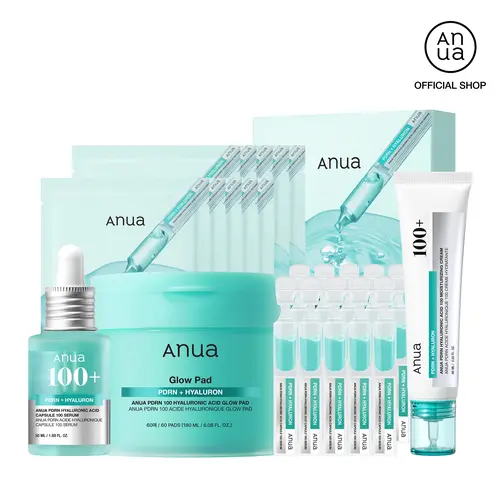 [Anua] PDRN Hydration & Affordable Glow Bundle for Glow Dewy Skin | Salmon PDRN For Hydration and Glow | Korean Skincare Kit