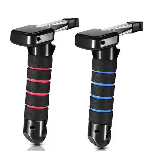 Car Door Handle for Elderly Senior Kit 3-in-1 Car Handle Assist Firm Grip to Multifunction Handle Car Door and Handicapped Help Sit in Back Seat portable car safety hammer