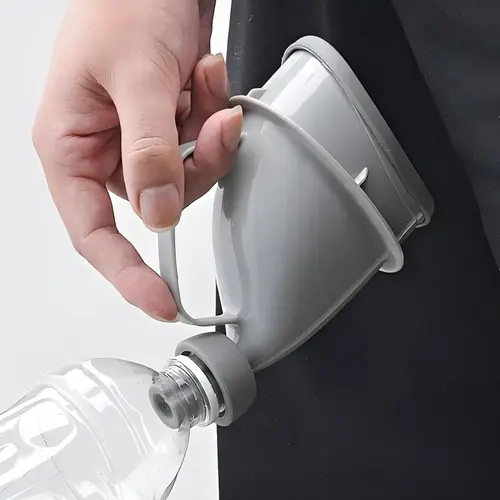 Reusable Car Urine Bottle, Portable Car Emergency Urine Bottle with Lid, Car Emergency Solution for Men & Women, Interior Accessories, Car Accessories, Car Stuff, Travel Emergency Essential, Traffic Jams
