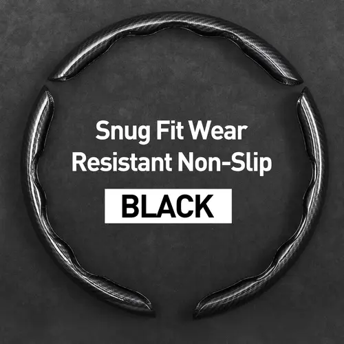 Car Steering Wheel Cover, Non-slip Design Steering Wheel Protector, Universal Car Steering Wheel Cover for 15 Inch, Decor Gadgets, Car Accessories, Men Gifts, Car Essentials, Vehicle, for Racing