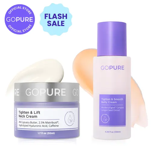 GOPURE Tightening Duo - Belly + Neck Cream